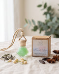 Diffuseur suspendu parfumé Fleur de Lotus L&E, notes bergamote, jasmin blanc et musc
