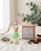 Diffuseur suspendu parfumé Fleur de Lotus L&E, notes bergamote, jasmin blanc et musc
